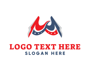 Political - American Eagle Patriot logo design
