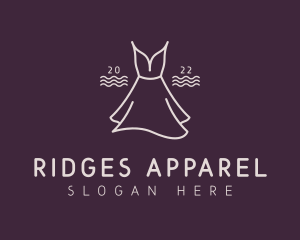 Minimalist Dress Apparel logo design