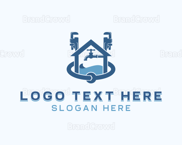 Plumbing Handyman Tools Logo