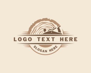 Logger - Log Wood Planer Carpentry logo design
