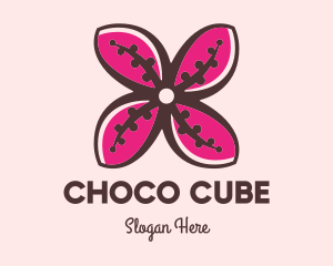 Hibiscus - Pink Orchid logo design