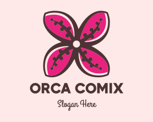 Orchid - Pink Orchid logo design