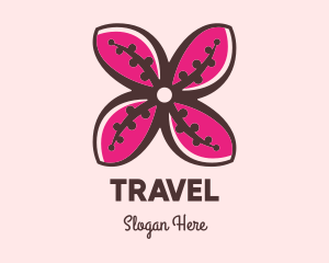 Pink Orchid logo design