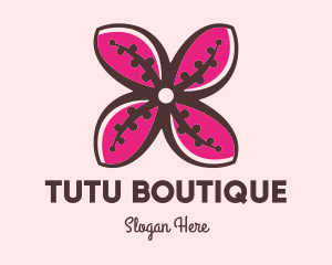 Pink Orchid logo design