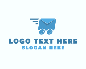 Courier Service - Fast Mail Delivery logo design