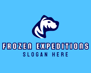 Antarctica - Polar Bear Animal logo design
