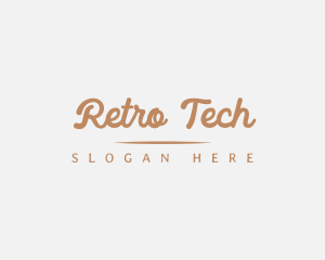 Retro Hipster Restaurant  logo design