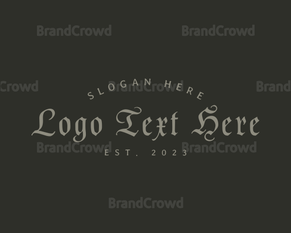 Gothic Company Brand Logo