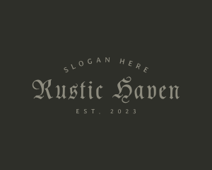 Gothic Company Business logo design