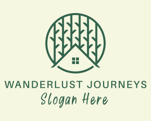 Sustainability - Green Tree House logo design