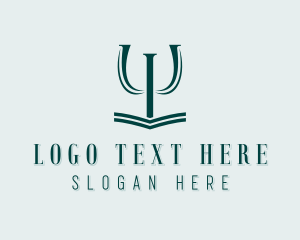 Slouch - Psychology Wellness Therapy logo design