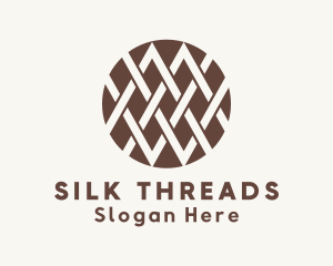 Weaving - Interweave Textile Pattern logo design