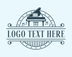 Classical - Classical Music Piano logo design