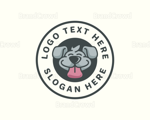 Canine Pet Dog Logo