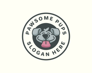 Canine Pet Dog logo design