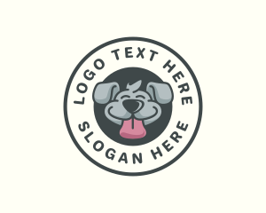 Canine Pet Dog Logo
