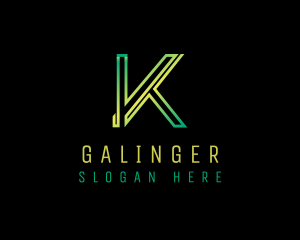 Generic Modern Startup Letter K Logo