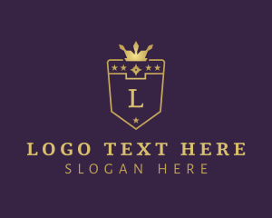 Royal - Royal Shield Crown logo design