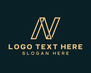 Lettermark - Generic Advisory Letter N logo design