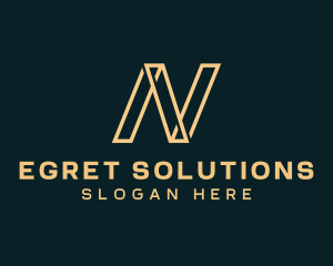 Generic Advisory Letter N logo design