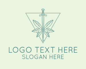 Essential Oil Sword Dropper Logo