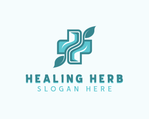 Natural Herbal Medicine logo design