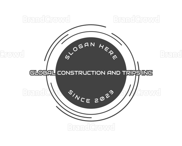 Modern Brand Badge Logo