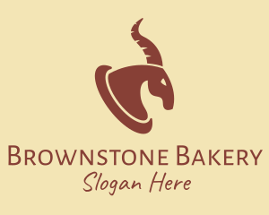 Brown - Brown Hunting Trophy logo design