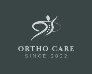 Orthopedic - Body Spine Chiropractor Doctor logo design