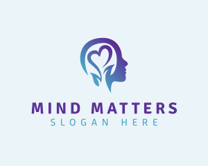 Neurological - Mental Health Meditation logo design