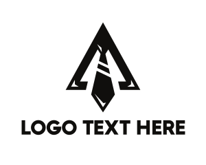 Employee - Black Triangle Tie logo design
