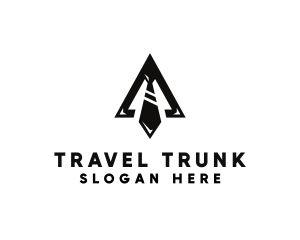 Suitcase - Corporate Businessman Necktie logo design