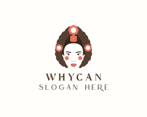 Skincare - Traditional Korean Hairstyle logo design