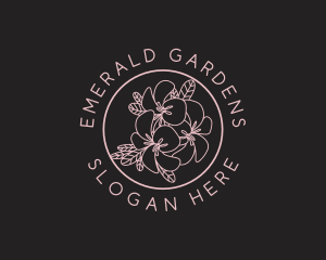 Garden Flower Boutique logo design