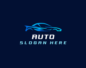 Auto Car Racing logo design