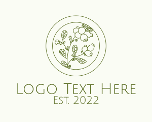 Powder - Green Herb Spice logo design