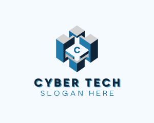 Cyber Software Programmer logo design