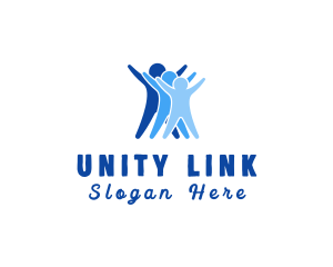 People Unity Foundation logo design