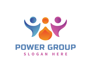 Group - Community Group Support logo design
