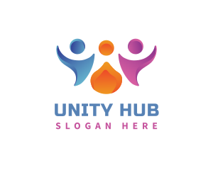 Community Group Support logo design