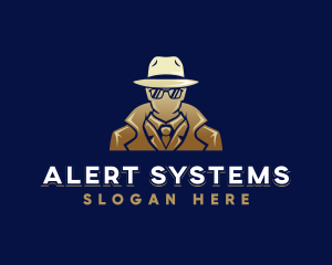 Mysterious Man Detective logo design