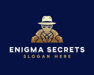 Mysterious Man Detective logo design