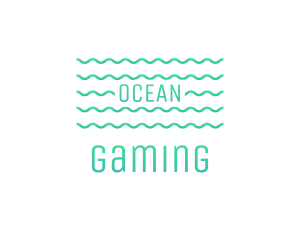 Wave - Green Ocean Waves logo design