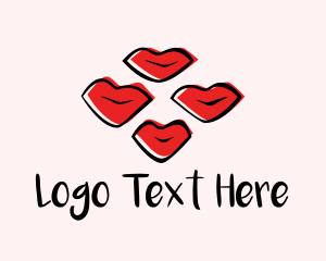 Lips - Sexy Pouty Lips logo design