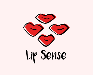 Sexy Pouty Lips logo design