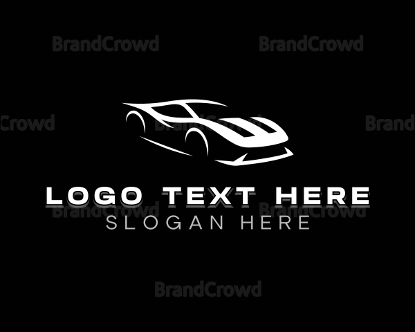 Automotive Racing Car Logo