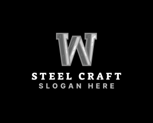 Steel - Steel Fabrication Metal logo design
