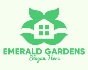 Green Home Garden logo design