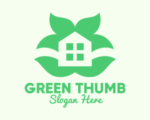 Green Home Garden logo design