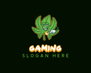 Cannabis - Cannabis Marijuana Smoker logo design
